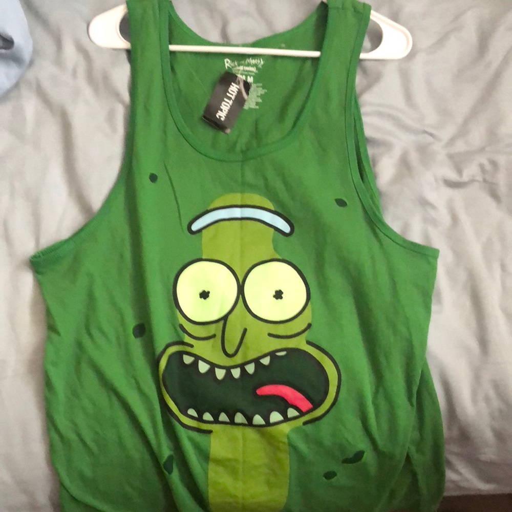 Rick and Morty pickle rick Tank top